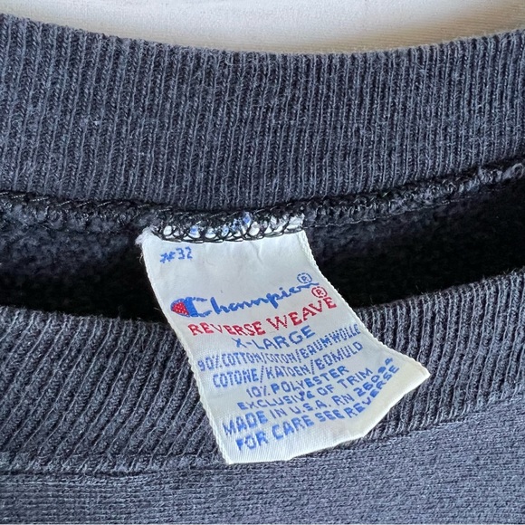 RARE Vintage 1990s Cheerios Reverse Weave Champion Sweatshirt XL - Picture 4 of 4